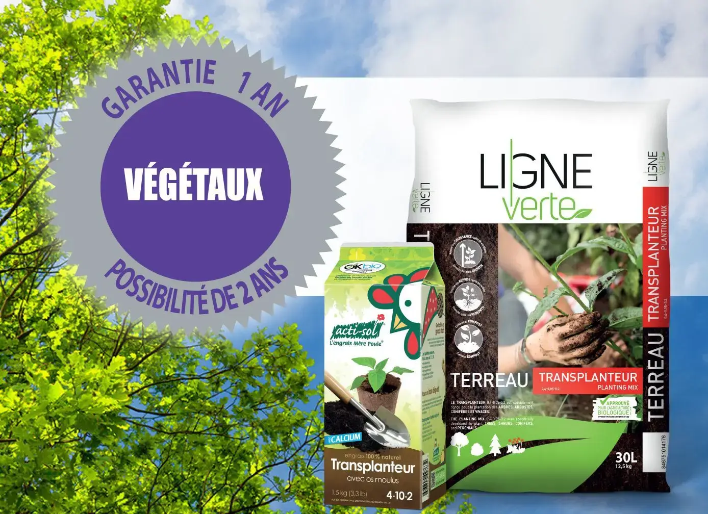 Serres St-Élie_Politique de garantie_Pépinière et vivaces